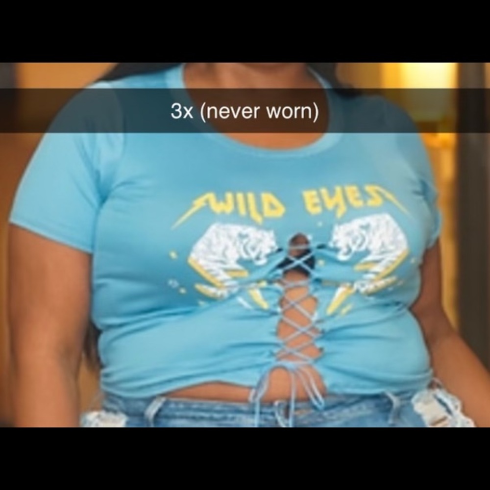 Womens Plus Crop